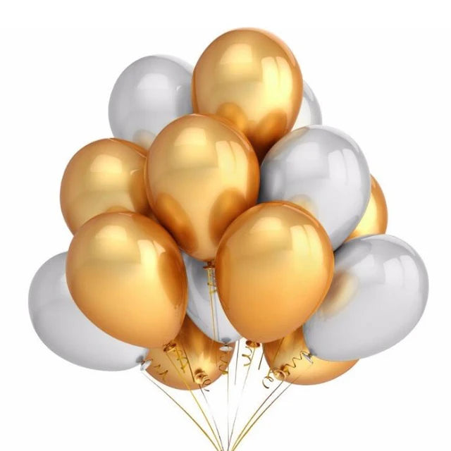 Glossy Colourful Decor Balloons