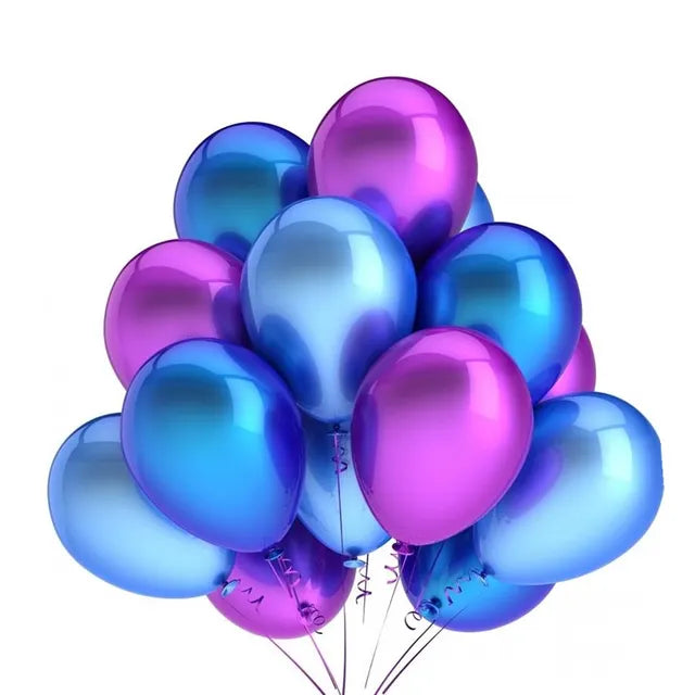 Glossy Colourful Decor Balloons