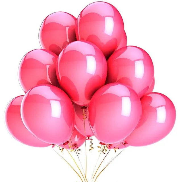 Glossy Colourful Decor Balloons