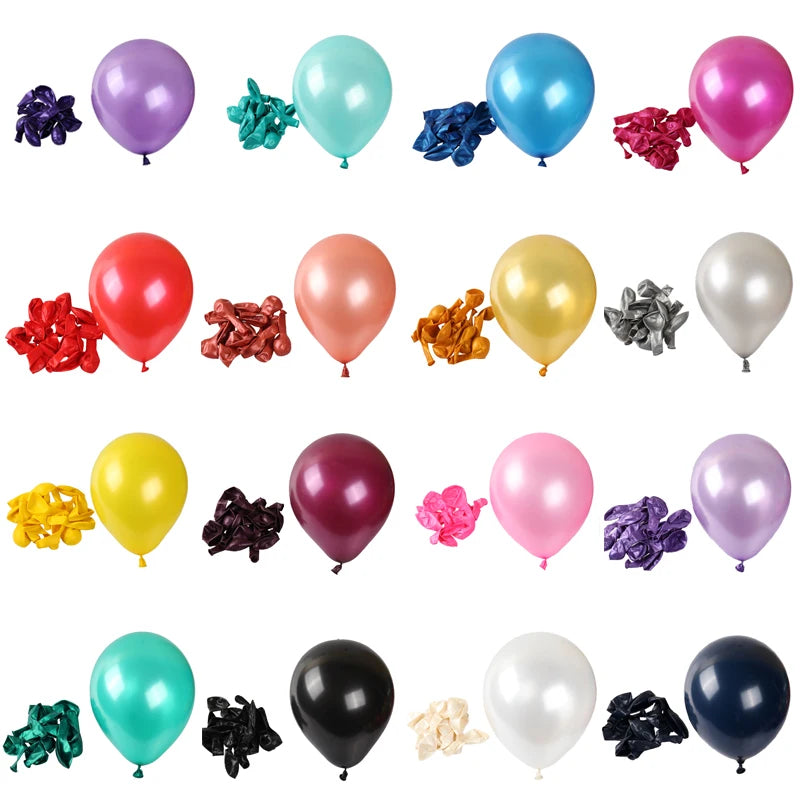 Glossy Colourful Decor Balloons