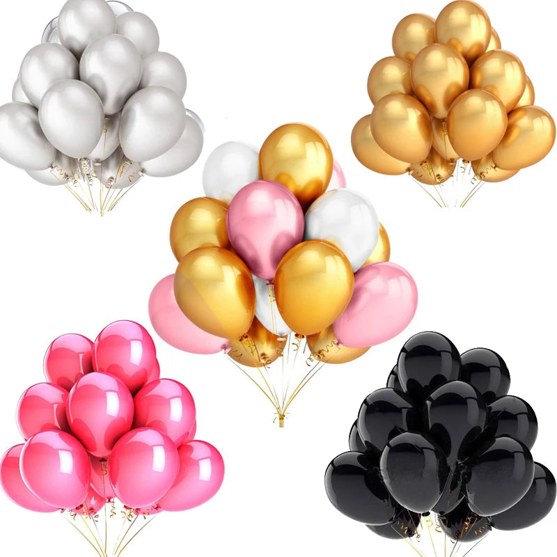 Glossy Colourful Decor Balloons