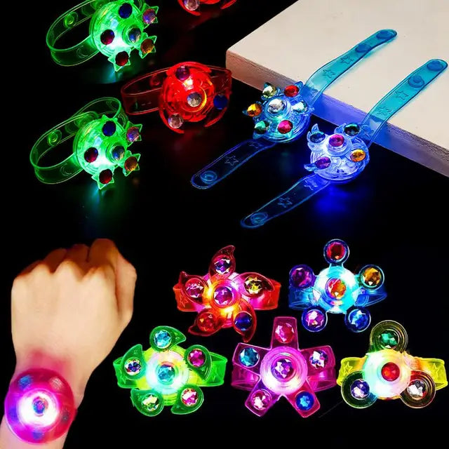 Glowing Toy Slap Bracelets