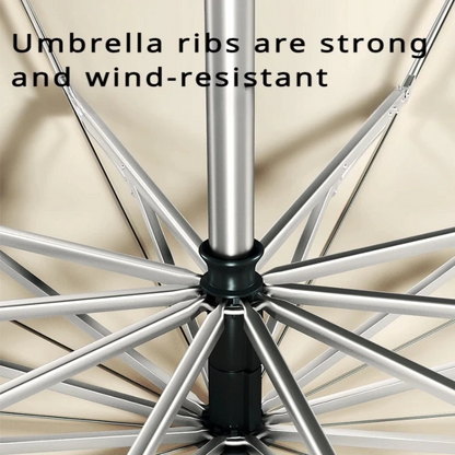 Ring Buckle Umbrella with Reflective Safety Strip