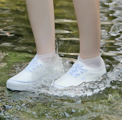 Non-Slip Waterproof Rain Boots Sneakers Silicone Shoe Protector