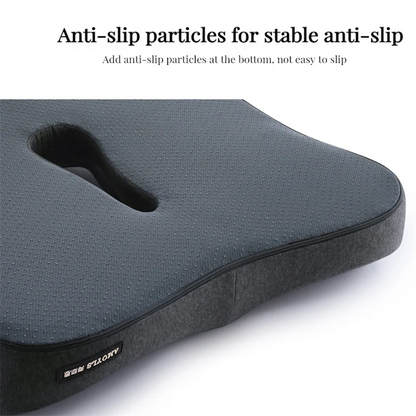 Memory Foam Cushion, Massage Support for Office Chair, Car Seat, Back Pressure Relief