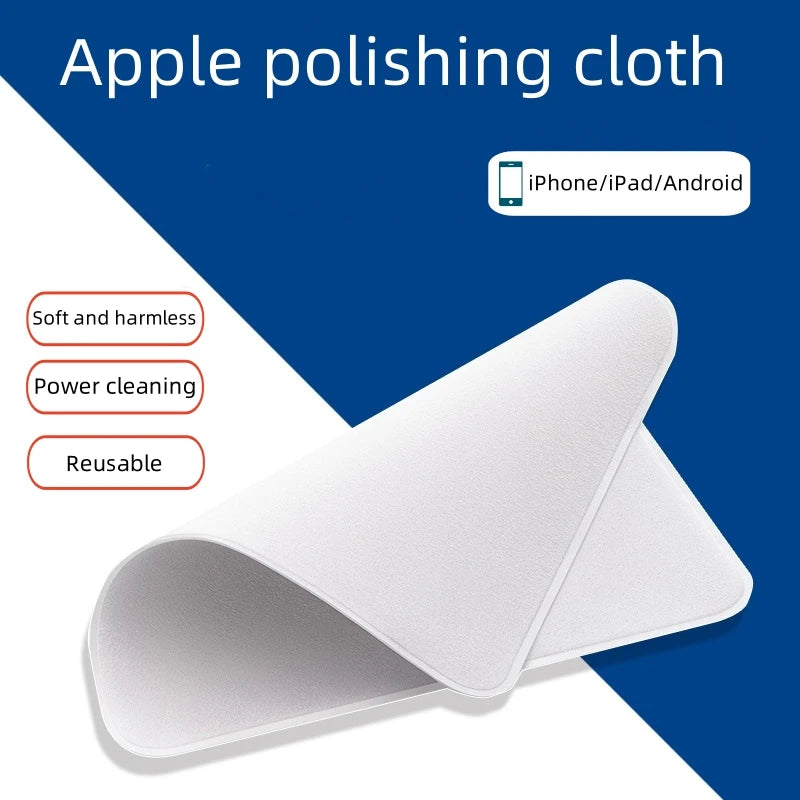 Screen Polishing Cloth for Apple Iphone Ipad Watch Pcflat Cloth Computer Screen Cleaning Cloth 1:1 Soft Microfiber Wipe Cloth