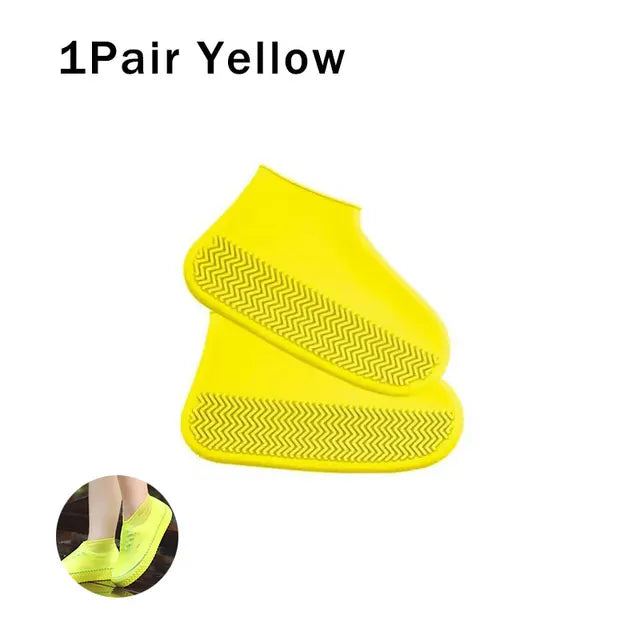 Non-Slip Waterproof Rain Boots Sneakers Silicone Shoe Protector